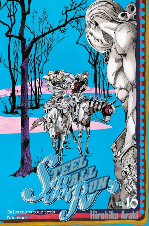 ebook cover of Jojo's - Steel Ball Run T16, by Hirohiko Araki