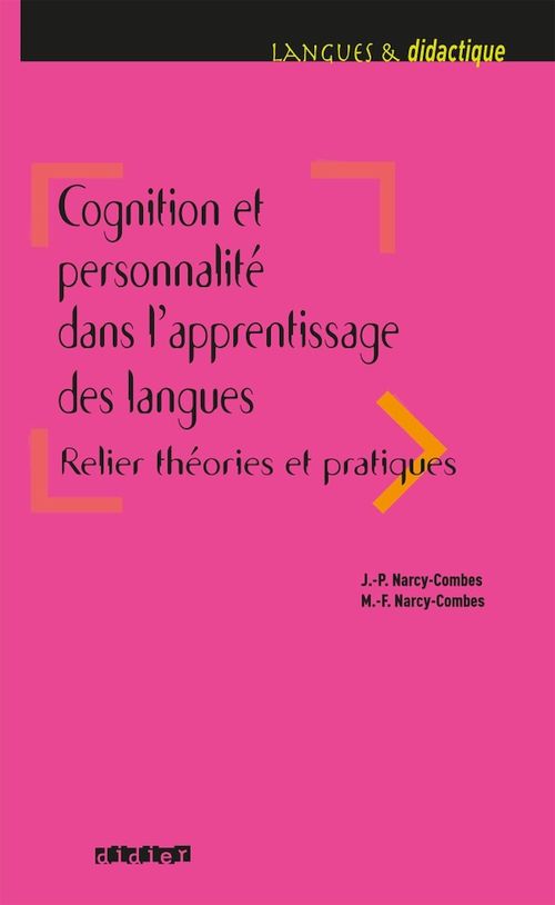 ebook cover of Cognition et personnalité dans l'apprentissage des langues - Ebook, by Jean-paul Narcy-combes, Marie-françoise Narcy-combes