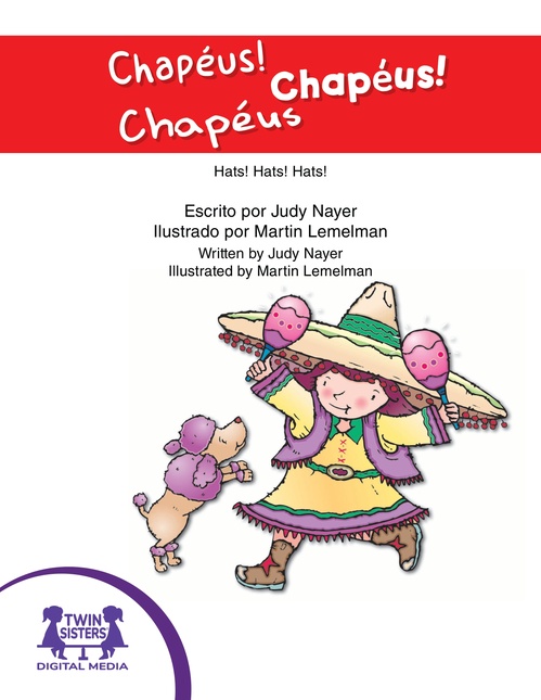Couverture ebook de Chapéus! Chapéus! Chapéus! / Hat! Hats! Hats!, de Judy Nayer