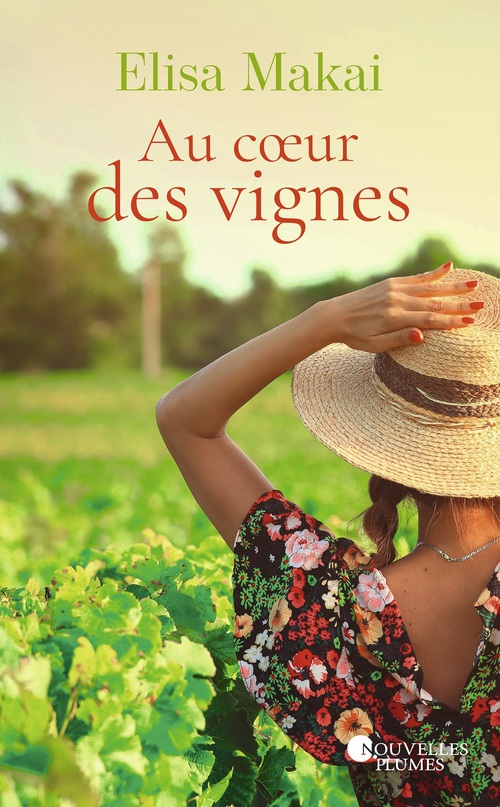 Couverture ebook de Au coeur des vignes, de Elisa Makai