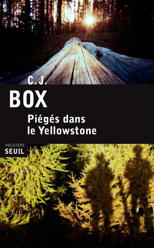 Couverture ebook de Piégés dans le Yellowstone, de C. j. Box