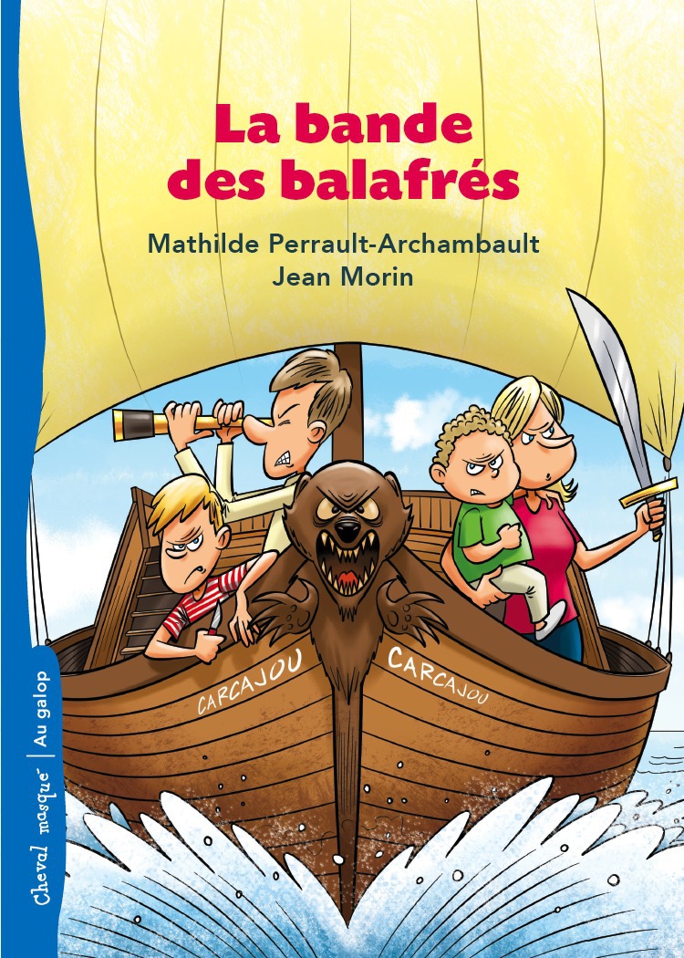 Couverture ebook de La bande des balafrés, de Perrault-Archambault