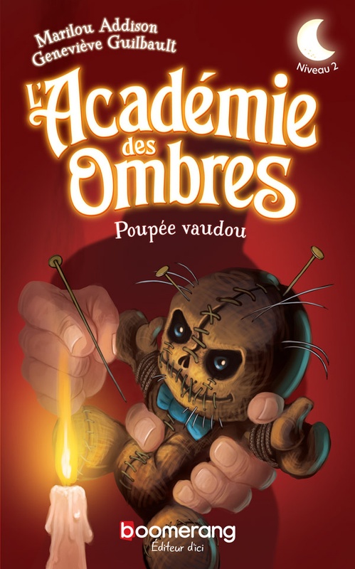 ebook cover of Poupée vaudou : Niveau 2, by Geneviève Guilbault, Carine Paquin
