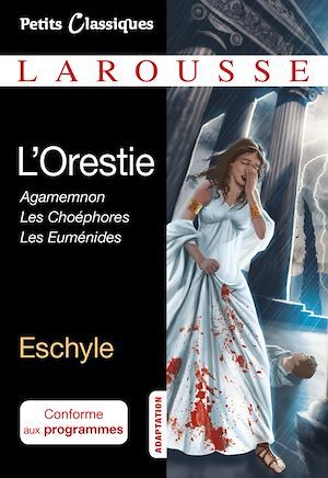 Couverture ebook de L'Orestie, de Eschyle