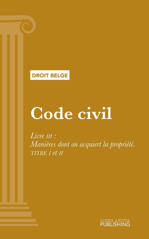 Couverture ebook de Code civil, de Various