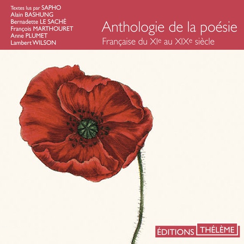 Couverture audiobook de Anthologie de la poésie française du XIème au XIXème siècle, de