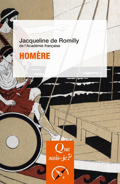 ebook cover of Homère, by Jacqueline de Romilly