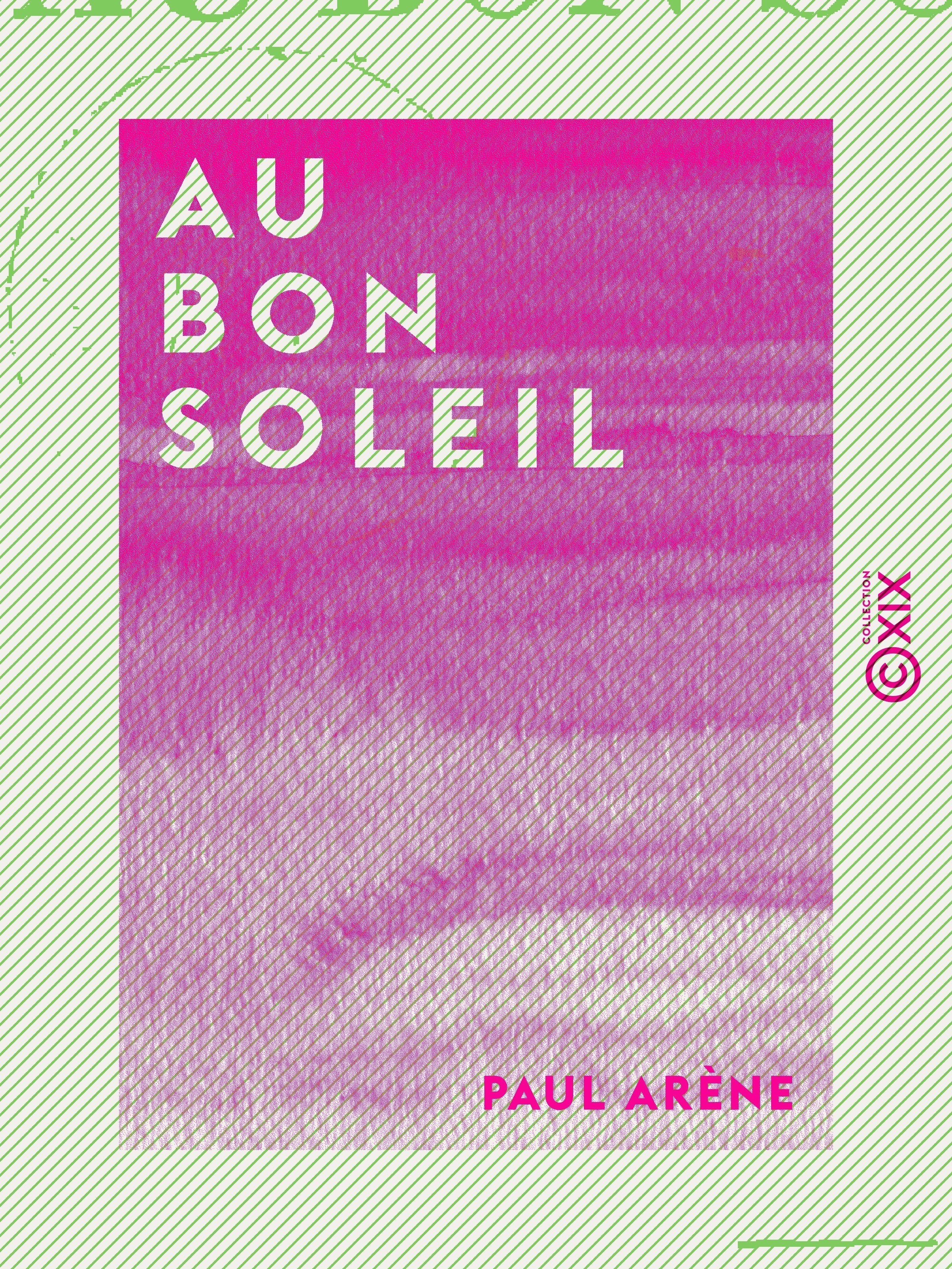 Couverture ebook de Au bon soleil, de Paul Arene