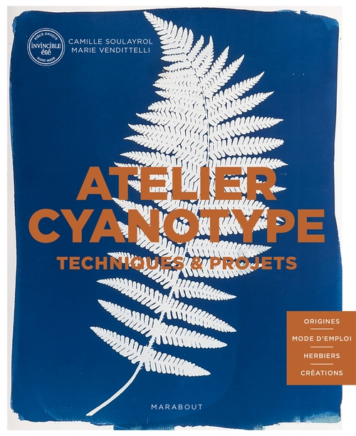 ebook cover of Cyanotype, by Camille Soulayrol