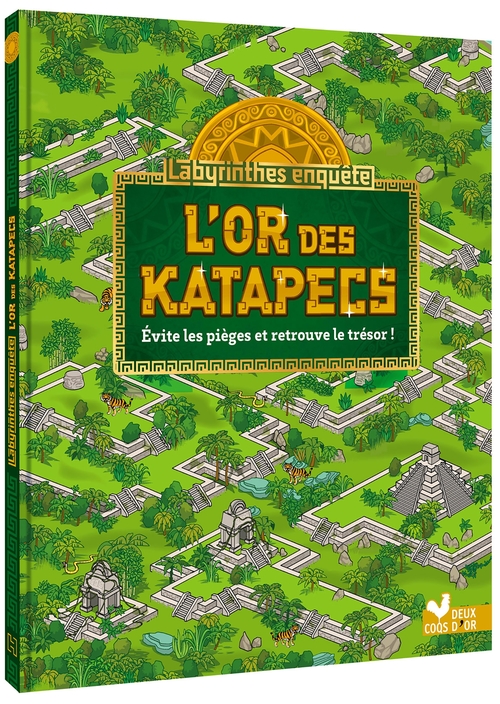 Couverture ebook de Mon très grand livre des labyrinthes, de Raphaël Baud