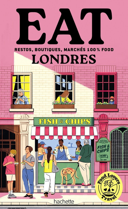 Couverture ebook de Food Lovers Travel : Eat Londres, de Annabelle Schachmes