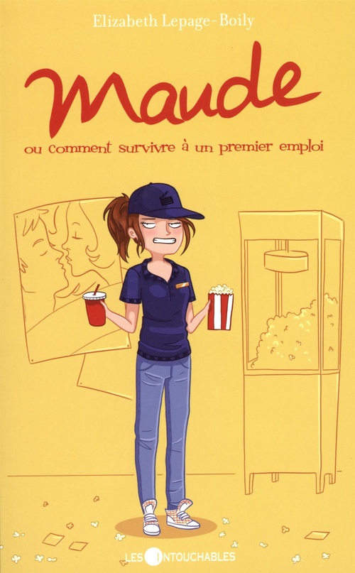 Couverture ebook de Maude 05 : ou comment survivre à un premier emploi, de Elizabeth Lepage-Boily