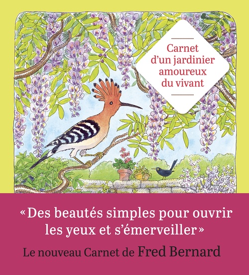 Couverture ebook de Carnet d'un jardinier amoureux du vivant, de