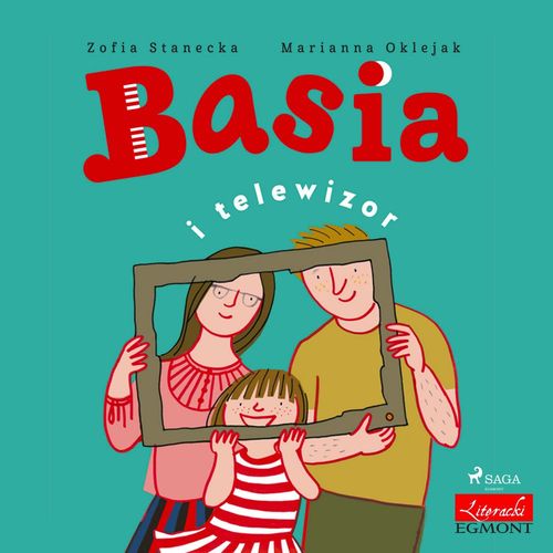 audiobook cover of Basia i telewizor, by Zofia Stanecka