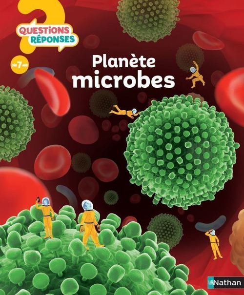 ebook cover of Planète microbes, by Muriel Zürcher