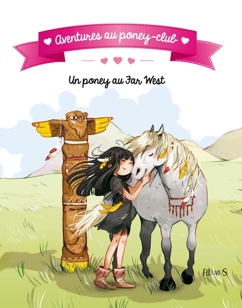 Couverture ebook de Un poney au Far West, de Ariane Delrieu, Olivier Dupin, Juliette Parachini-Deny