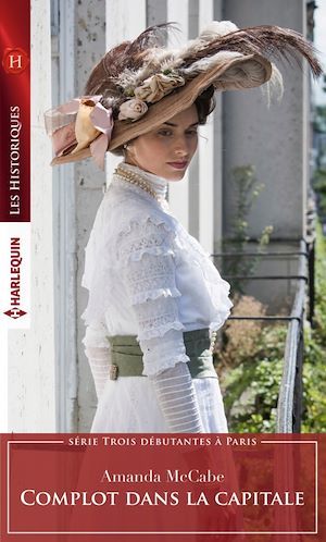 Couverture ebook de Complot dans la capitale, de Amanda McCabe