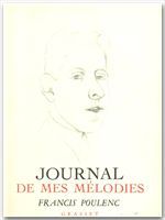 Couverture ebook de Journal de mes mélodies, de Francis Poulenc