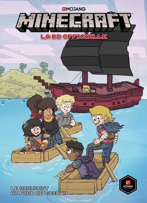 Couverture ebook de Minecraft : La BD officielle T02, de Sfé R. Monster