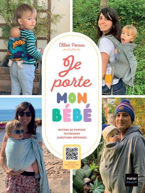 ebook cover of Je porte mon bébé, by @calindekoala, Chloé Ponsin