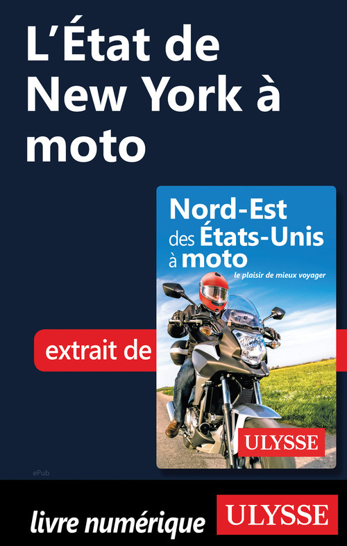 ebook cover of L'Etat de New York à moto, by Zabel Bourbeau