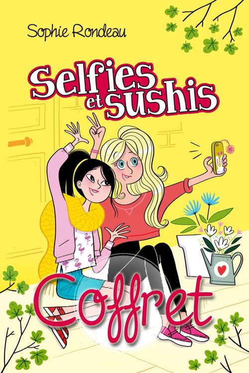 Couverture ebook de Selfies et sushis - Coffret, de Rondeau Sophie