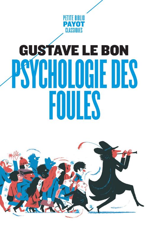 Couverture ebook de Psychologie des foules, de Gustave Le Bon