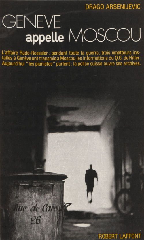 Couverture ebook de Genève appelle Moscou, de Drago Arsenijevic
