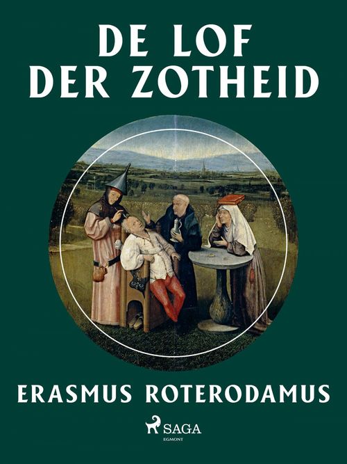 ebook cover of De lof der zotheid, by Erasmus Roterodamus