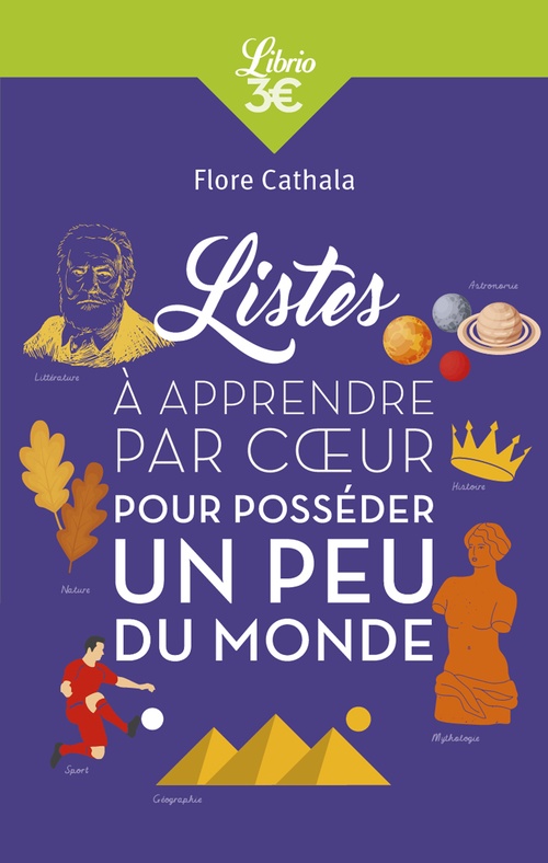 ebook cover of Listes à apprendre par cur pour posséder un peu du monde, by Flore Cathala