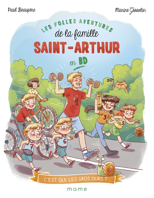 ebook cover of C'est qui, les gros durs ?, by Paul Beaupère, Ariane Delrieu
