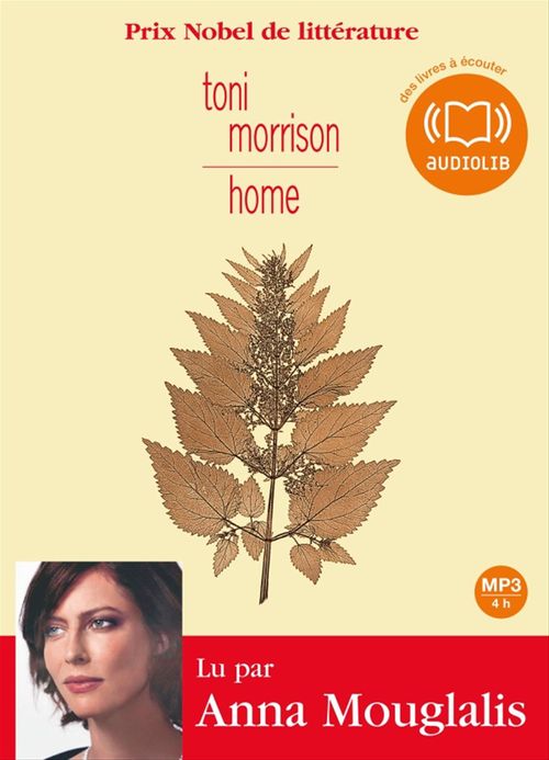 audiobook cover of Home, by Toni Morrison