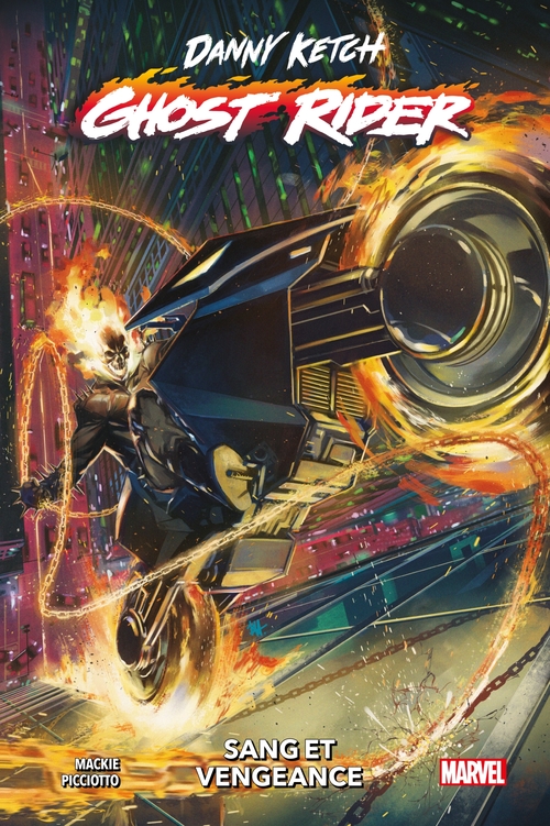 Couverture ebook de Danny Ketch: Ghost Rider : Sang et Vengeance, de Howard Mackie