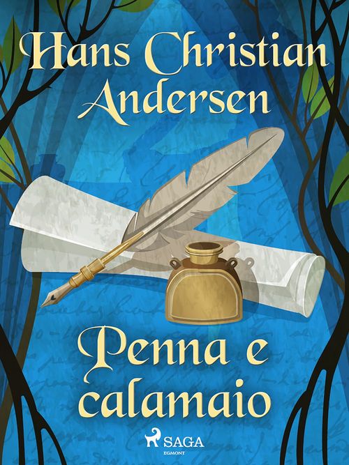 ebook cover of Penna e calamaio, by Hans Christian Andersen
