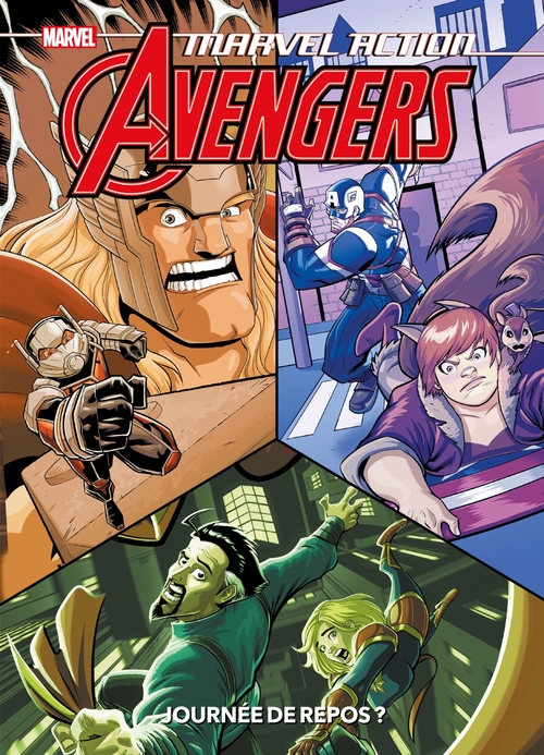 ebook cover of Marvel Action : Avengers T05, by Katie Cook