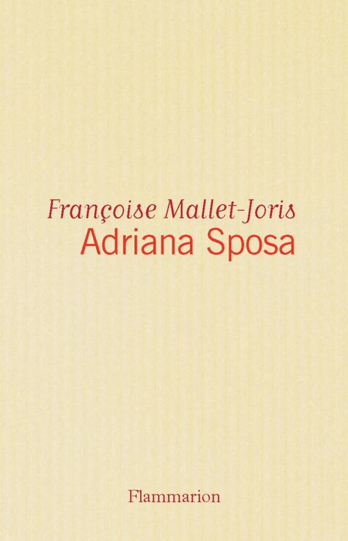 ebook cover of Adriana Sposa, by Françoise Mallet-Joris