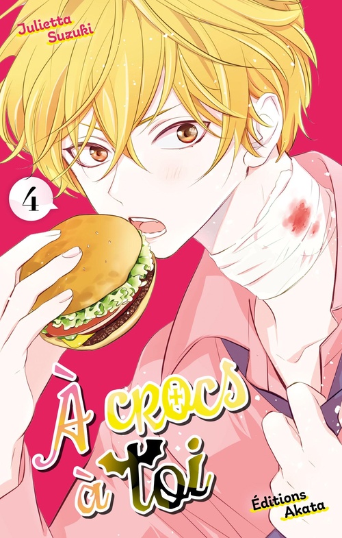 Couverture ebook de À crocs à toi - Tome 4, de Julietta Suzuki