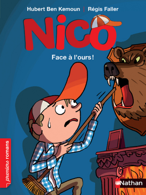 Couverture ebook de Nico - Face à l'ours, de Hubert Ben Kemoun, Régis Faller