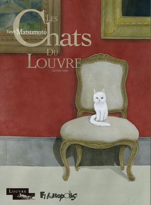 ebook cover of Les chats du Louvre (Tome 2), by Taiyô Matsumoto