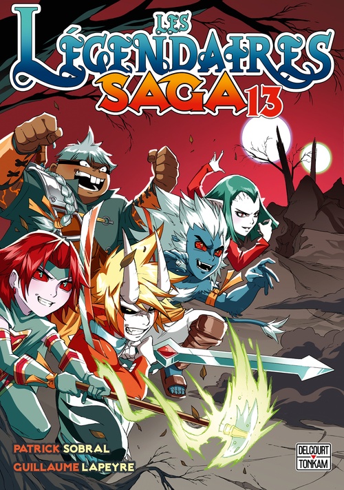 ebook cover of Les Légendaires - Saga T13, by Guillaume Lapeyre, Patrick Sobral