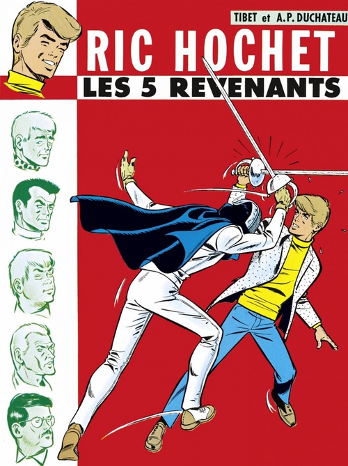 ebook cover of Ric Hochet - tome 10 - Les 5 Revenants, by André-Paul Duchâteau, Tibet