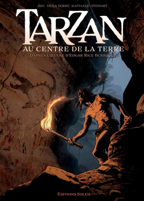Couverture ebook de Tarzan T02 - Au centre de la Terre, de Christophe Bec