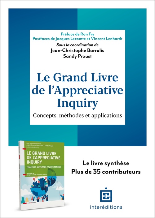 ebook cover of Le Grand Livre de l'Appreciative Inquiry, by Jean-Christophe Barralis, Sandy Proust