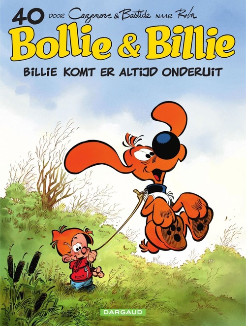 Couverture ebook de Bollie & Billie - deel 40 - Billie komt er altijd onderuit, de Christophe Cazenove