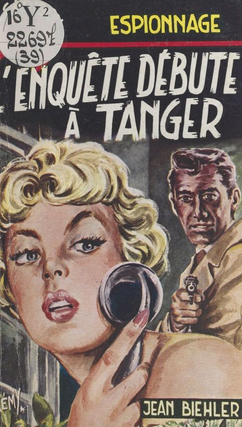 ebook cover of L'enquête débute à Tanger, by Jean Biehler