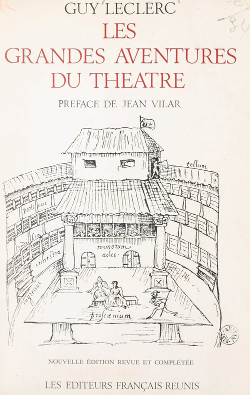 ebook cover of Les grandes aventures du théâtre, by Guy Leclerc
