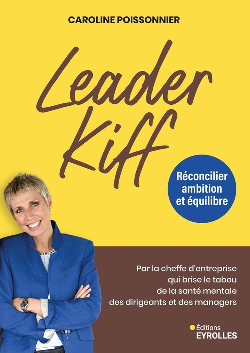 Couverture ebook de LeaderKiff, de Caroline Poissonnier