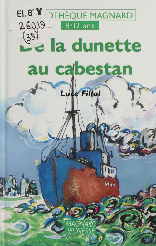 ebook cover of De la dunette au cabestan, by Luce Fillol