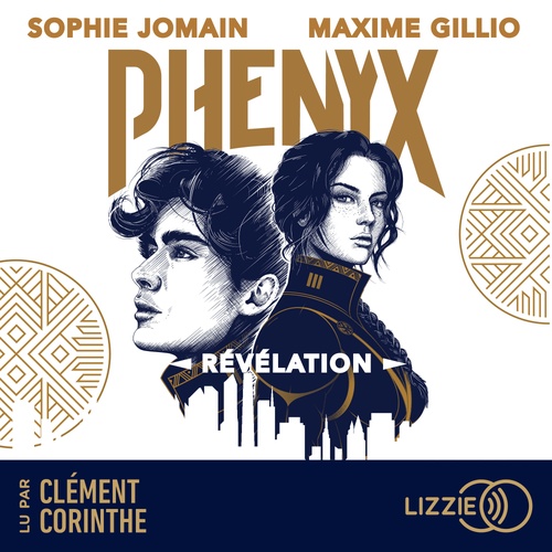 Couverture audiobook de Phenyx, de Sophie Jomain, Maxime Gillio