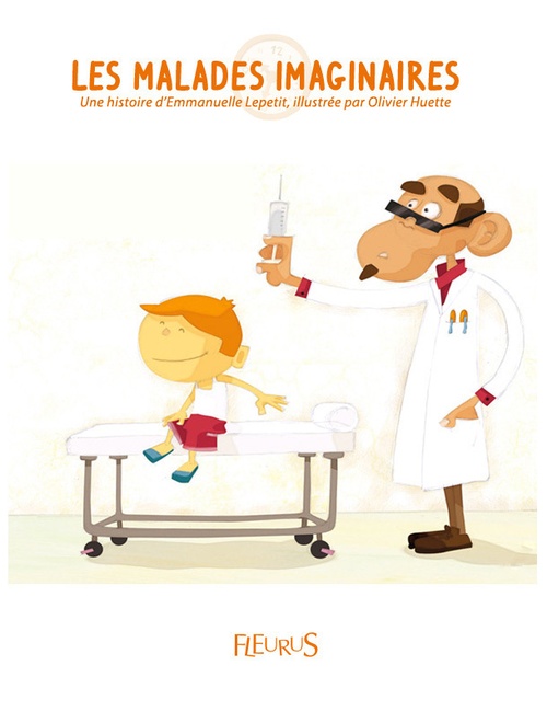 ebook cover of Les malades imaginaires, by Olivier Huette, Emmanuelle Lepetit